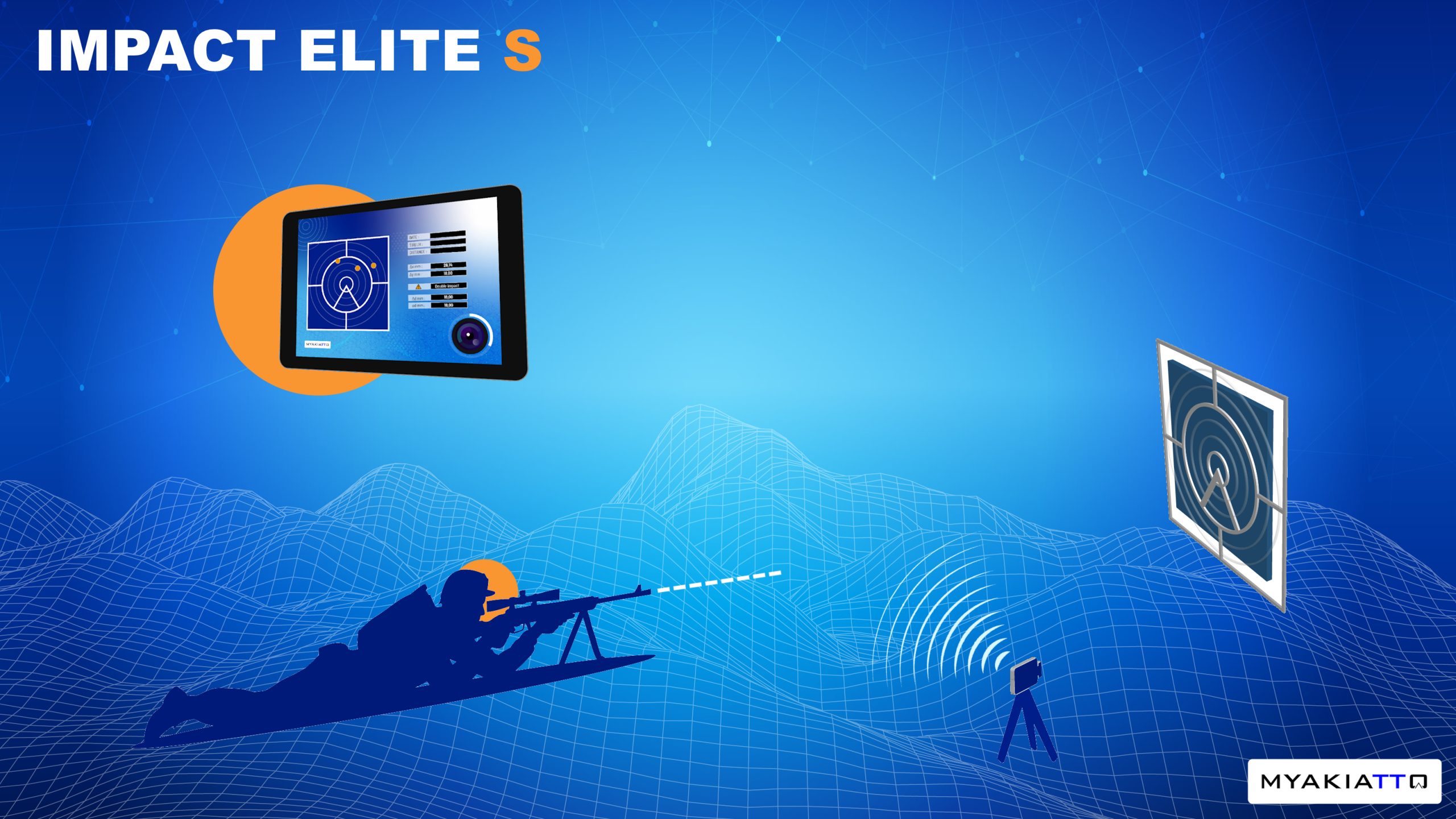 IMPACT ELITE S - solution portative de mesure de précision de tirs d’entraînement pour les tireurs d’élite
